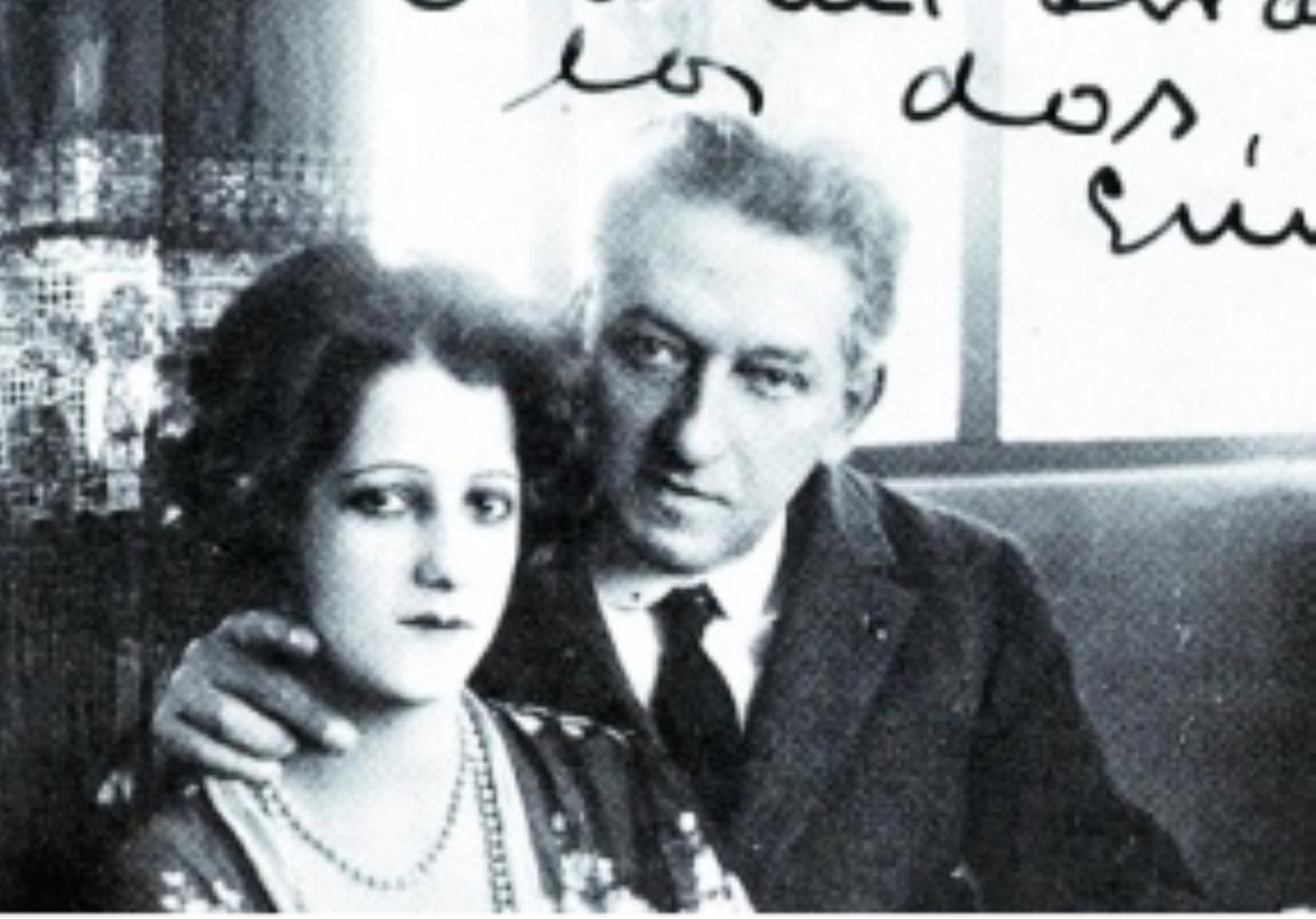 Raquel Meller y su ya ex marido, Enrique Gómez Carrillo.