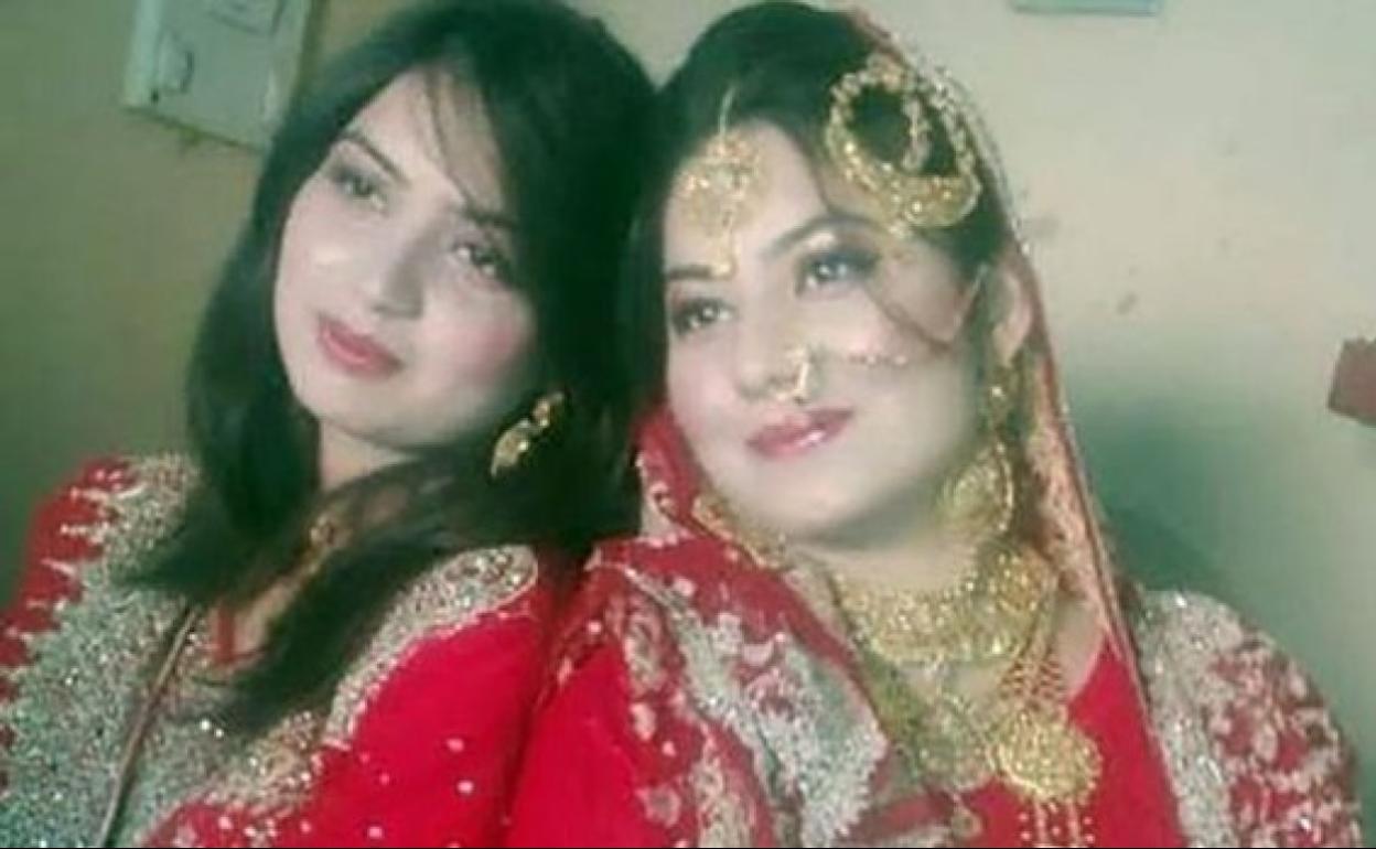 Las hermanas asesinadas en Pakistán.