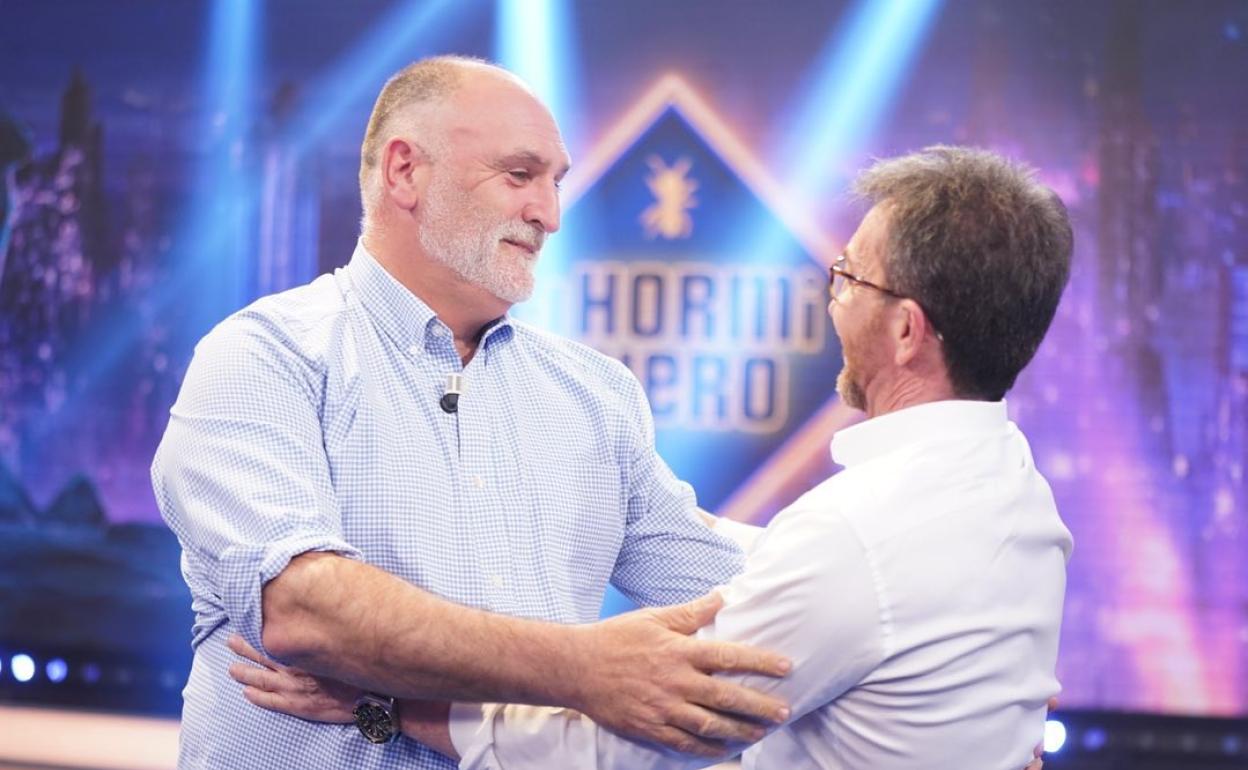 José Andrés visita 'El Hormiguero'. 