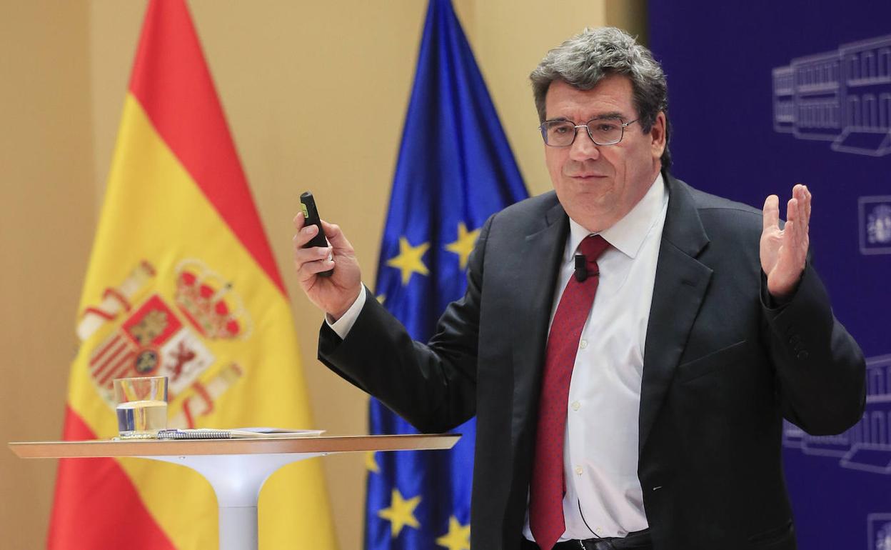 El ministro de Seguridad Social, José Luis Escrivá. 