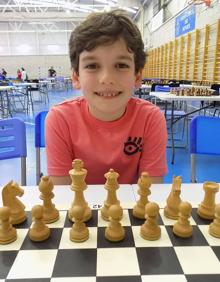 Imagen secundaria 2 - Diego Iglesias, Ávila y Rendueles, podio de la categoría | Iglesias, campeón sub 10 de los Juegos Escolares