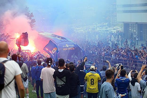 El 'casi' play off que unió al equipo y al Tartiere