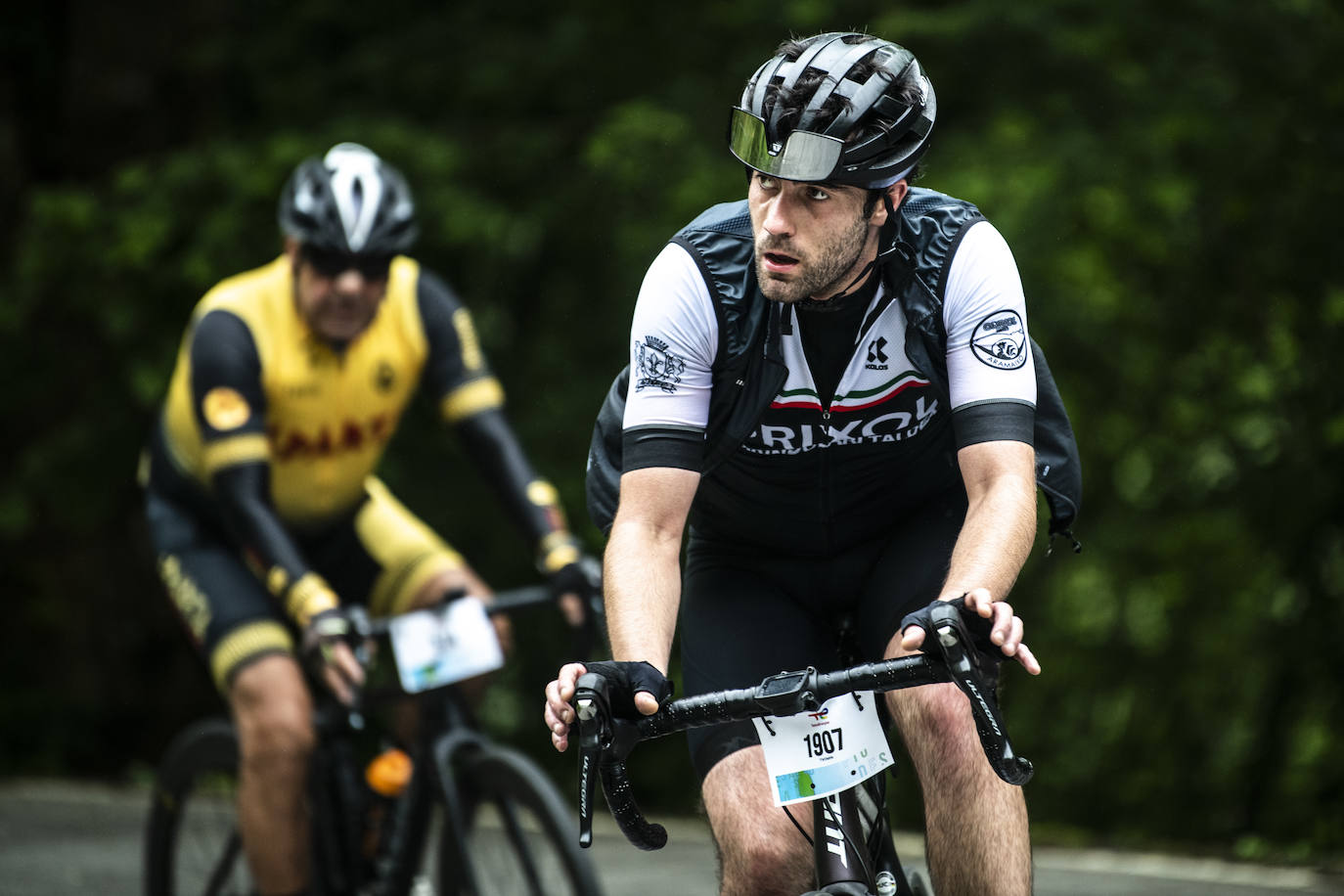 Fotos: Tres mil ciclistas en la subida de los Lagos