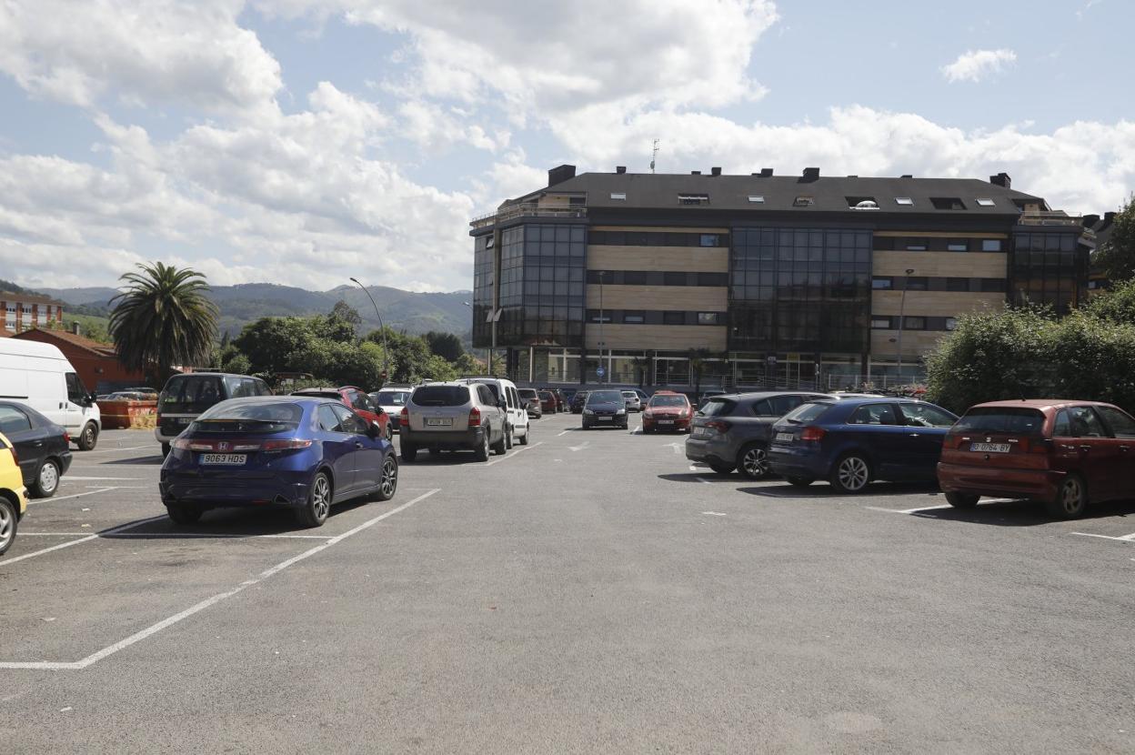 El actual aparcamiento de El Palmeral, en el casco antiguo de la villa moscona. 