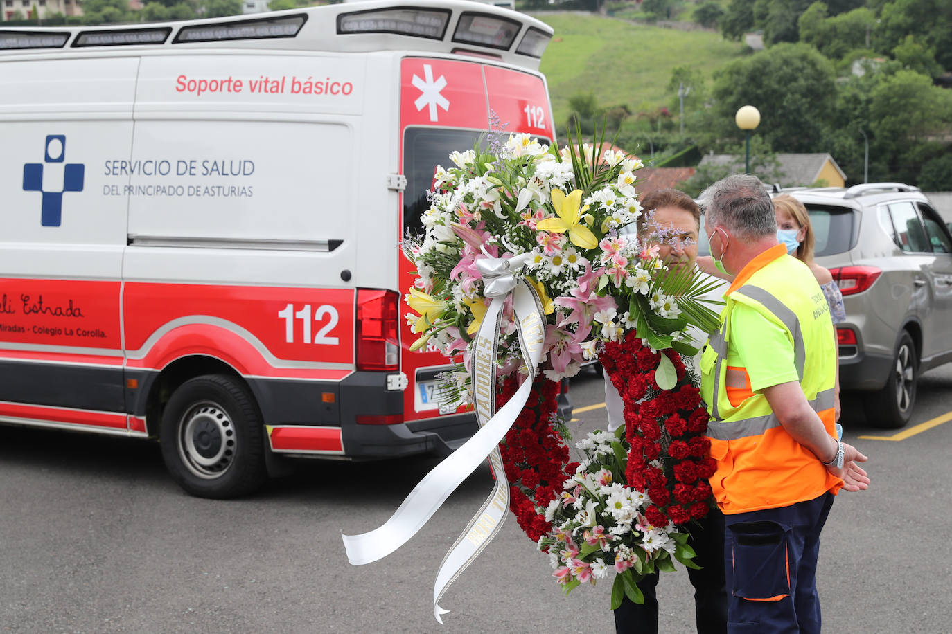Fotos: Adiós a Gento Paniceres en el tanatorio de Nava
