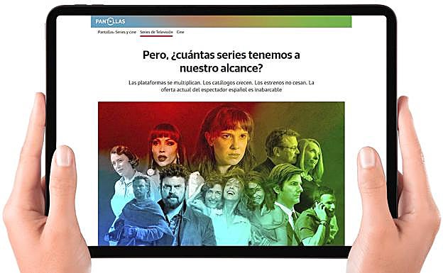 'Pantallas', la mejor guía de series y cine