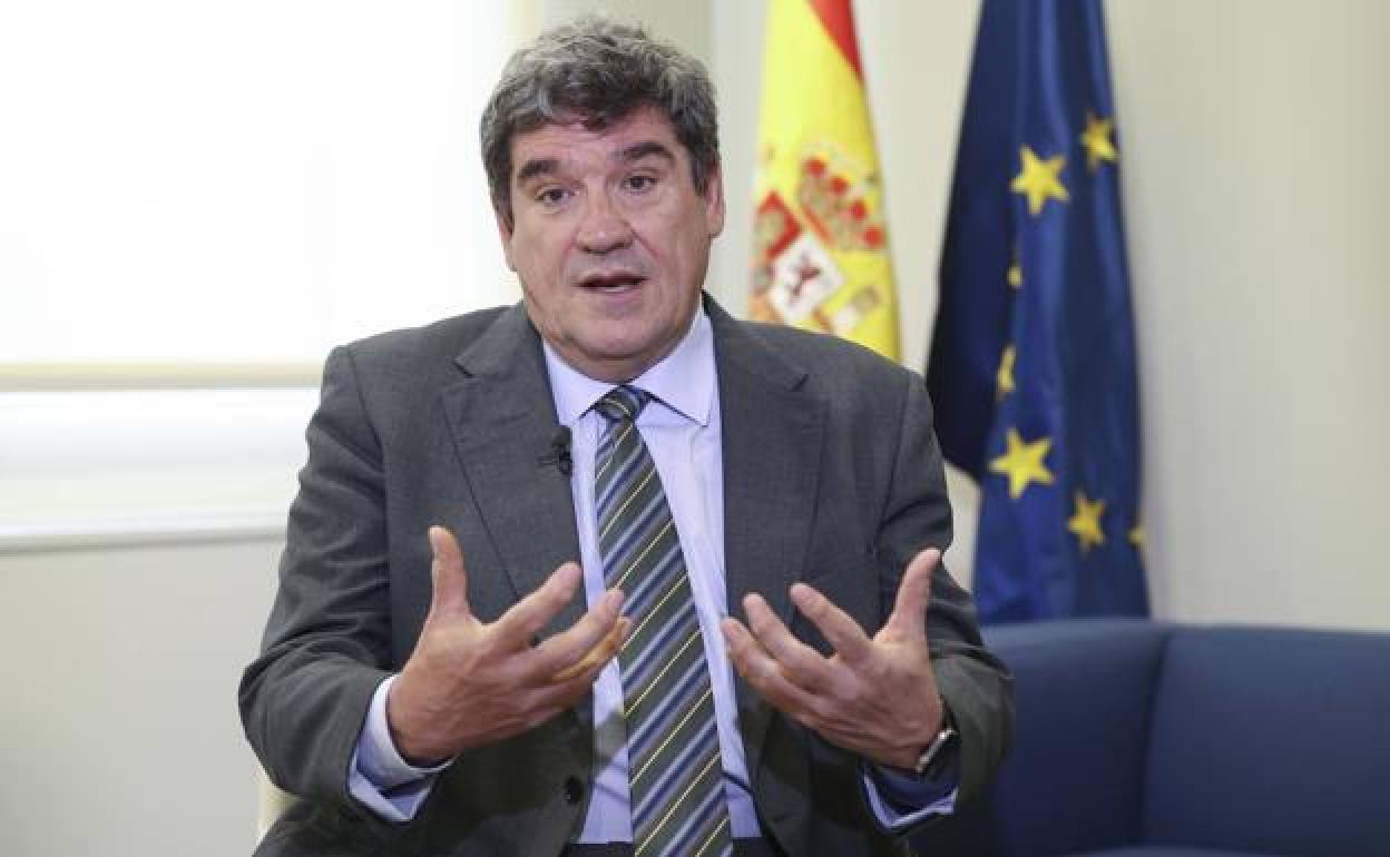 José Luis Escrivá Belmonte, ministro de Seguridad Social. 