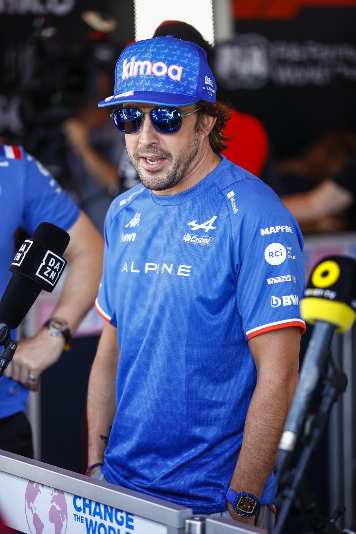 El bicampeón Fernando Alonso. 