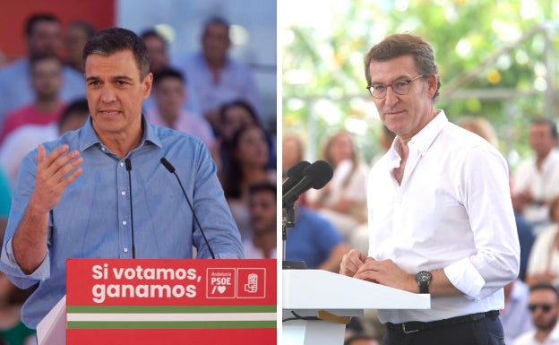 Sánchez y Feijóo testan en Andalucía la profundidad del cambio de ciclo