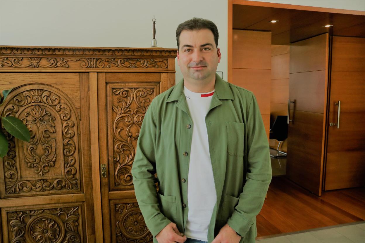 El alcalde Sergio Hidalgo. 