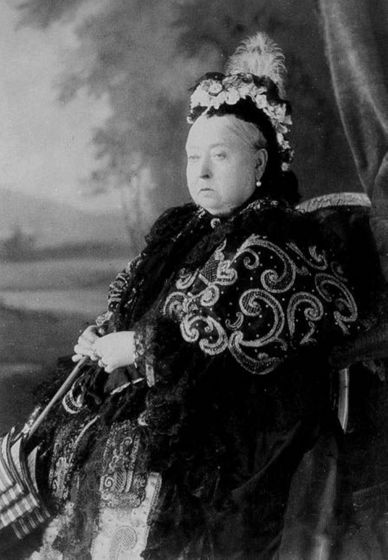 La reina Victoria, en el año de su jubileo (1897).