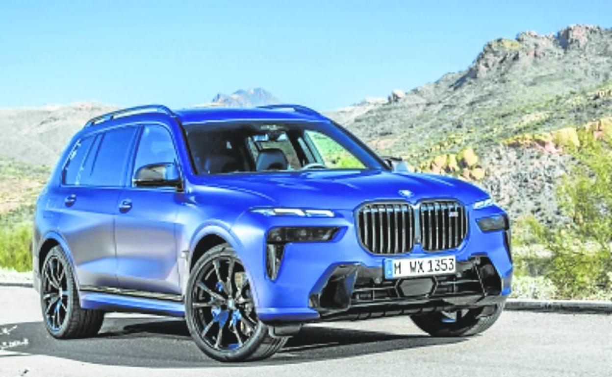 El BMW X7 dispone de 7 plazas interiores. 