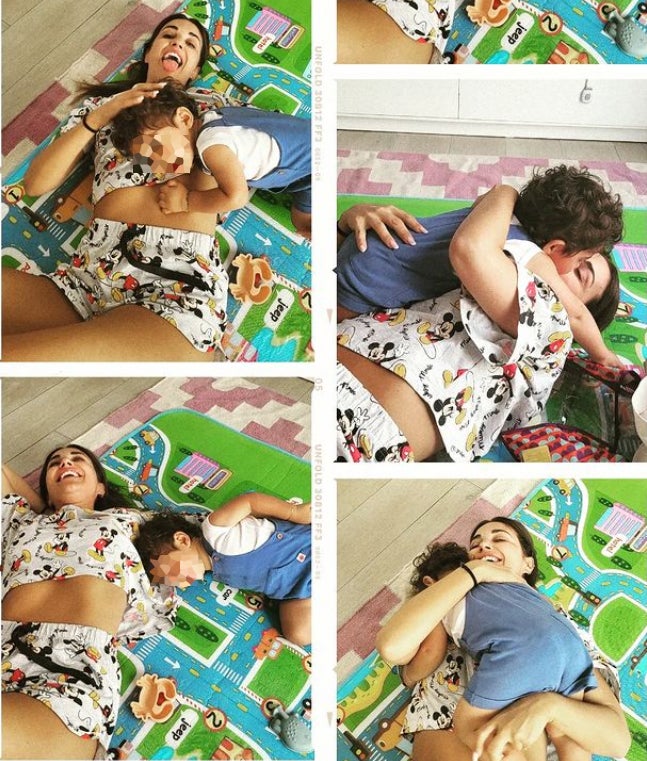 Eso sí, la asturiana siempre saca tiempo para dedicárselo a sus hijos. 