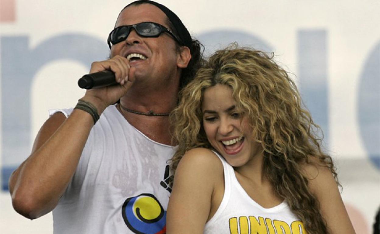 Carlos Vives y Shakira, en una imagen de archivo.