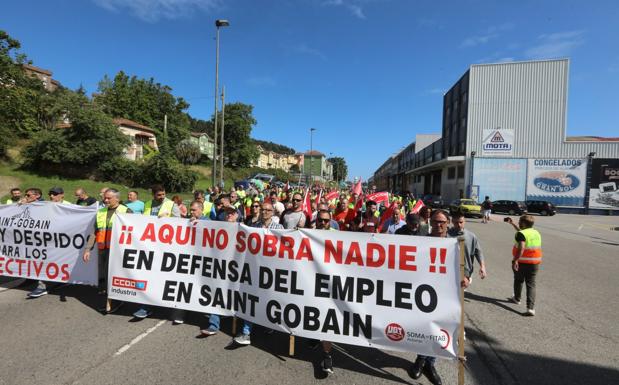 Imagen. Saint-Gobain sale a la calle