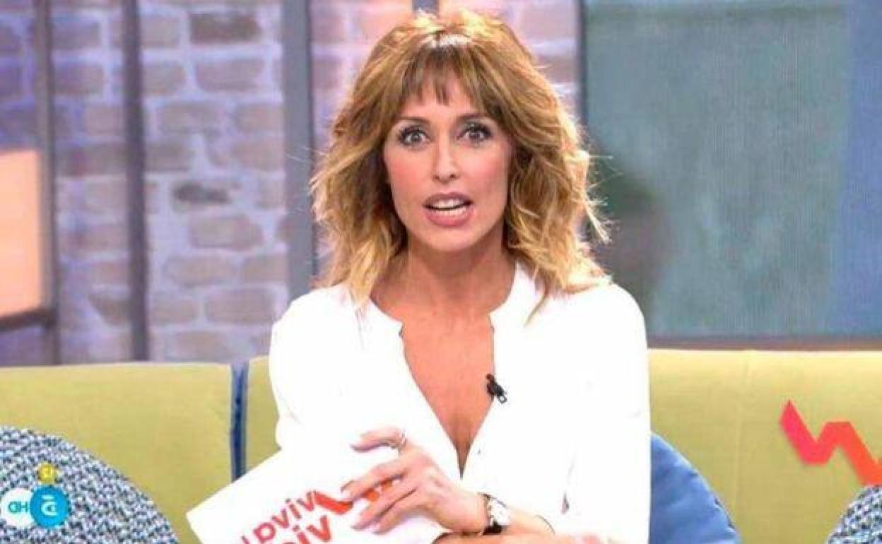 Emma García, presentadora de 'Viva la vida'.