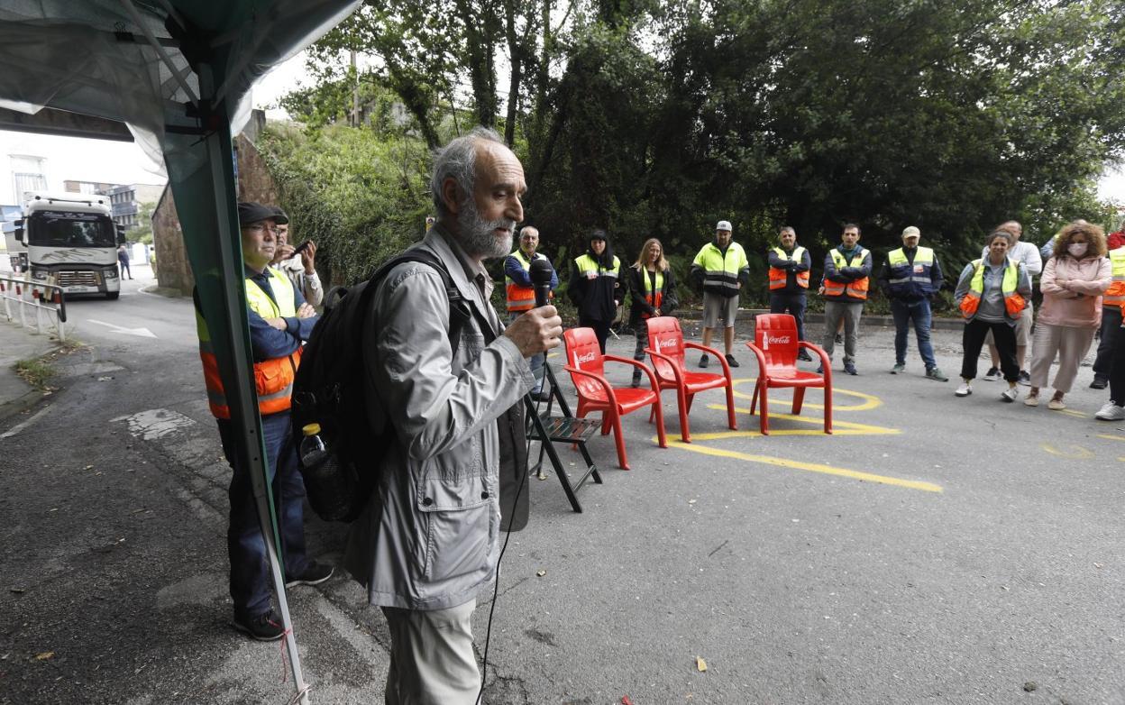 'Morala' arengó a los trabajadores de Saint-Gobain en Avilés. 