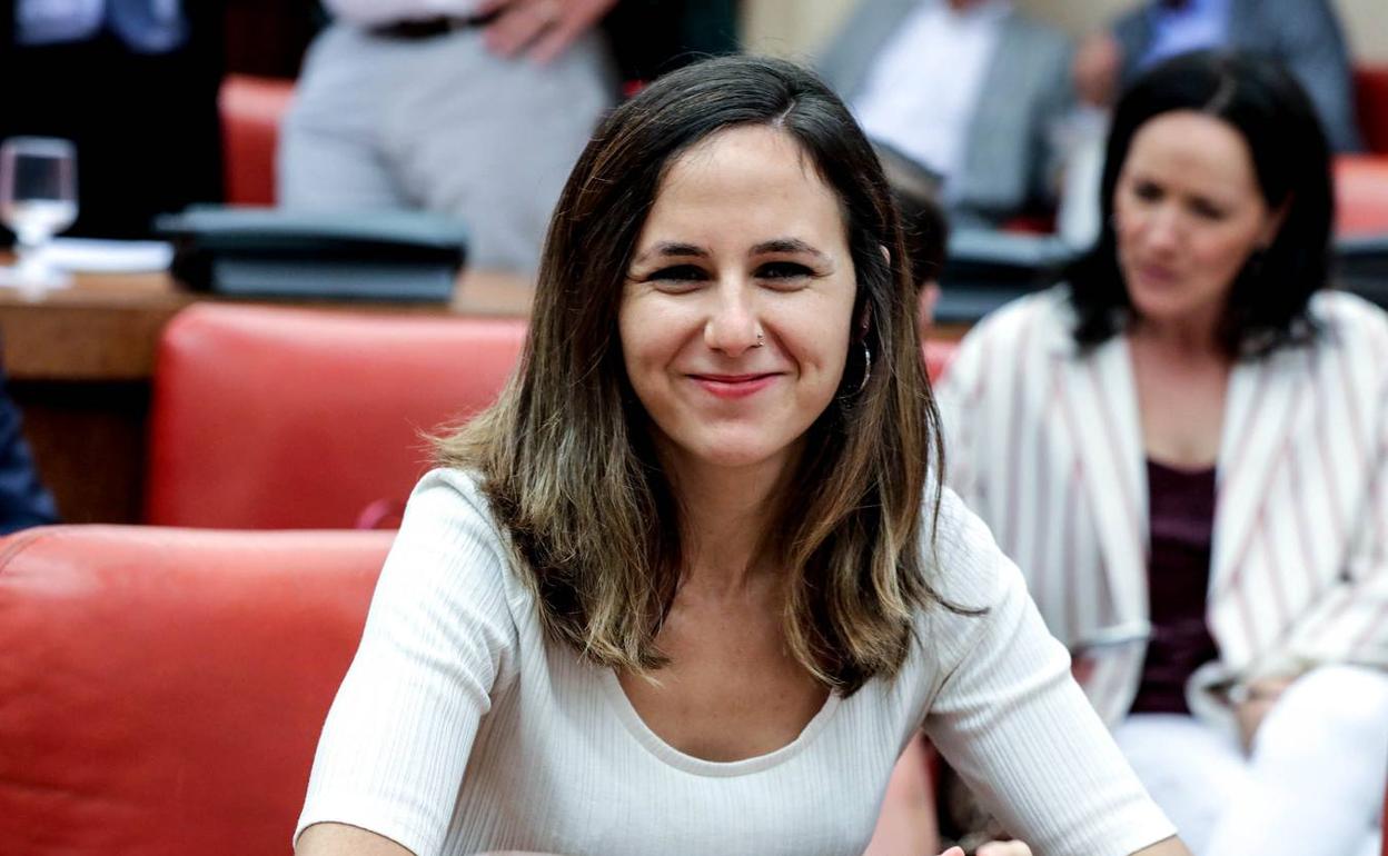 Ione Belarra, ministra y secretaria general de Podemos. 