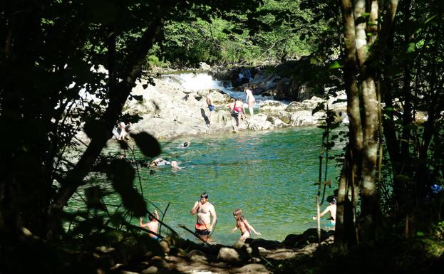 La Olla de San Vicente en el río Dobra