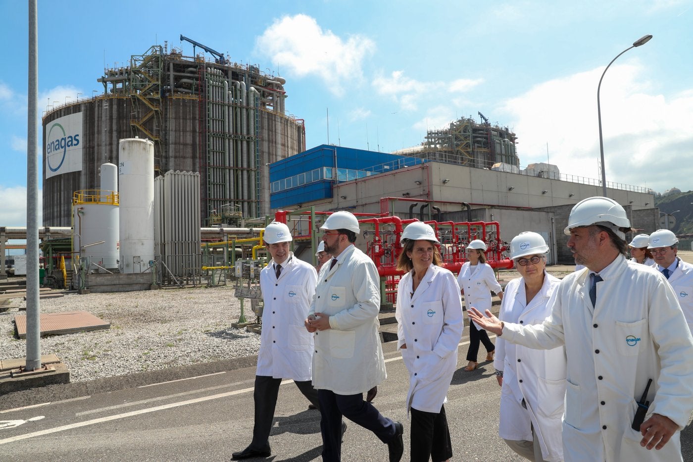 Visita de Teresa Ribera a Asturias: Ribera exige a Iberdrola y Naturgy cumplir «de forma inmediata» sus compromisos en Asturias