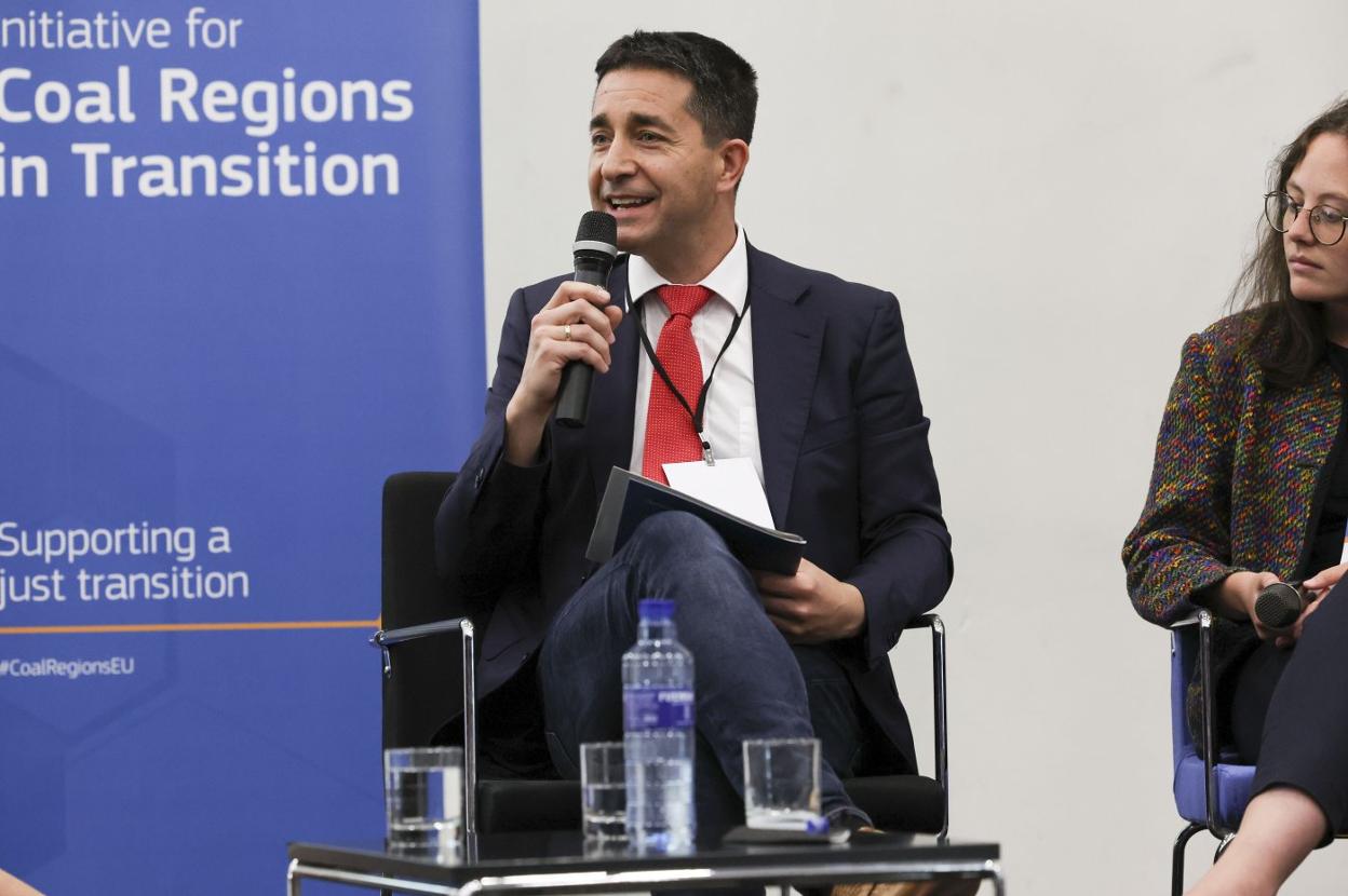 Nacho González Baquet, durante su intervención.