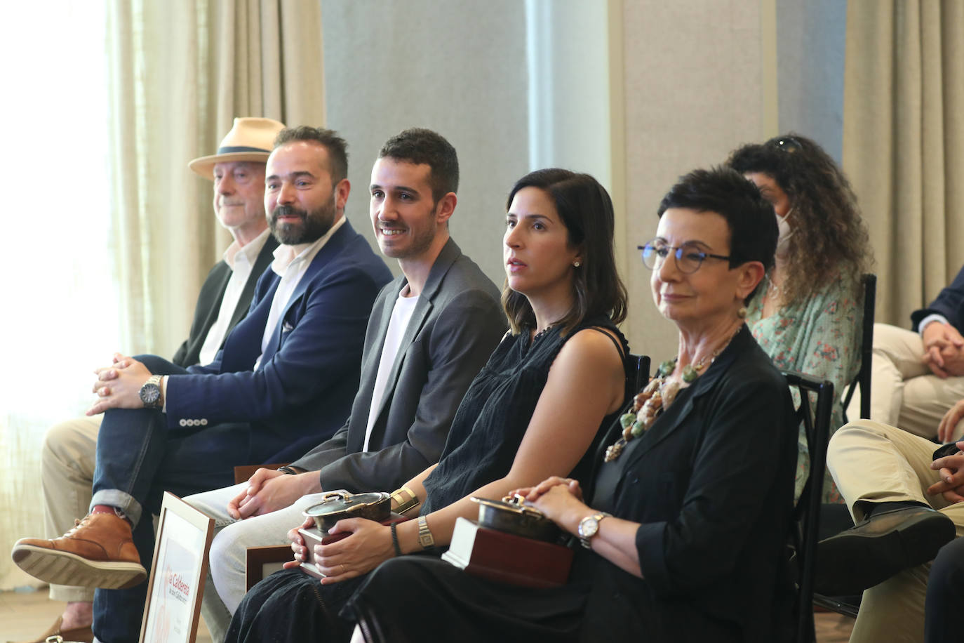 Carme Ruscalleda, La Pondala, Xune Andrade y Borja Cortina agigantan el palmarés de los premios anuales de 'Yantar'. Este lunes fueron los protagonistas indiscutibles de la gran fiesta de la gastronomía asturiana