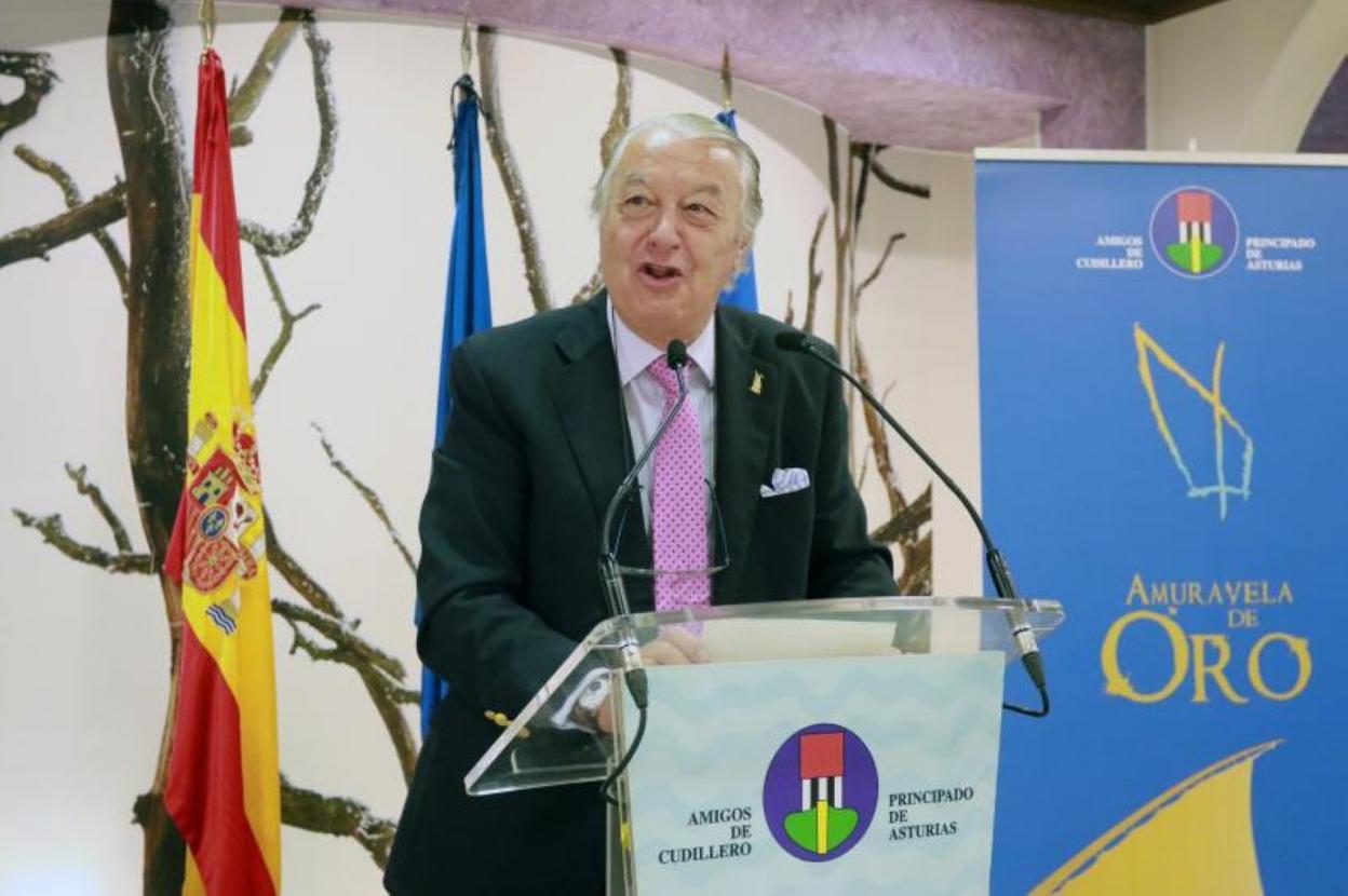 Lalo Azcona recordó su infancia en Soto de Luiña. 