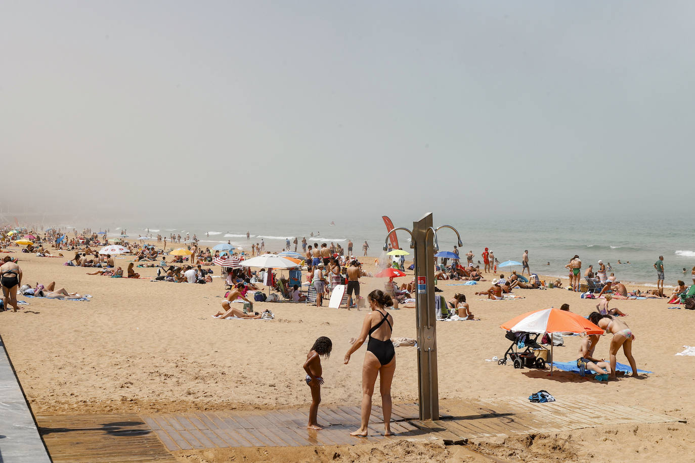 Fotos: Así afrontan el calor los asturianos