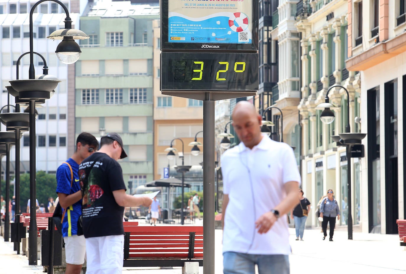 Fotos: Playa e ingenio para aliviar el calor