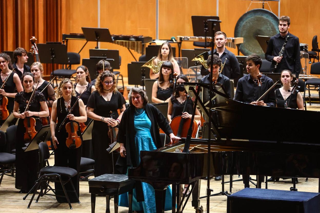 La Joven Orquesta Nacional brilla en Oviedo