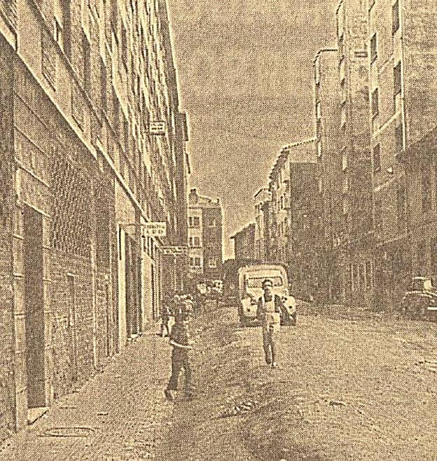 La calle Domingo Juliana sufría problemas de pavimentación.