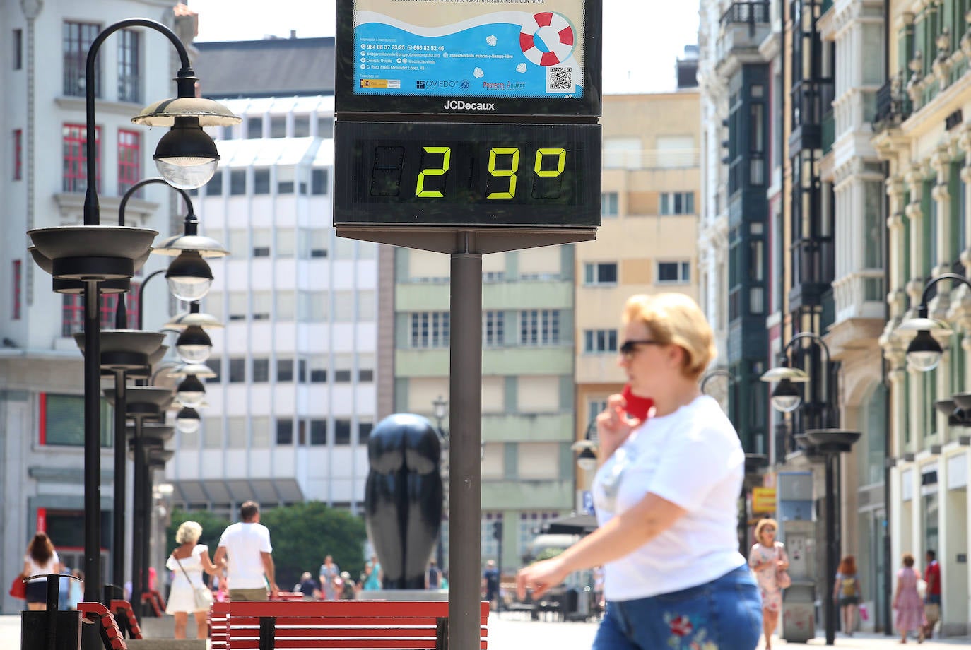 Fotos: El calor no da tregua a Asturias