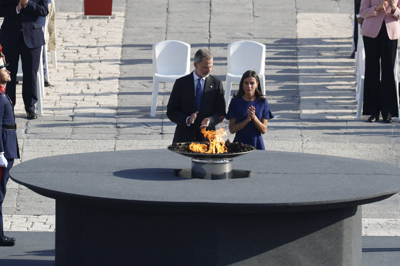 Fotos: El recuerdo de las víctimas de la covid «permanecerá intacto para siempre»