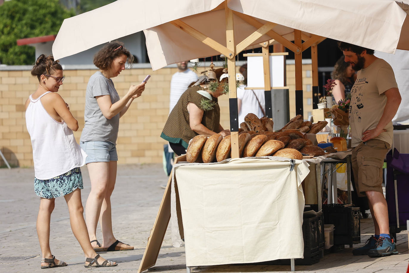 Fotos: A remojo para mitigar el calor en Asturias