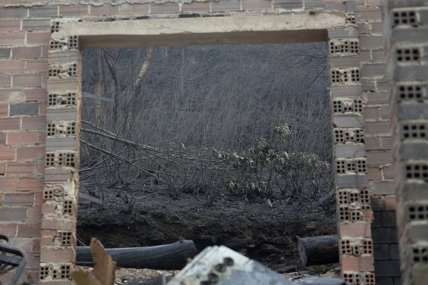 Fotos: Los incendios asolan Galicia destruyendo casas y parajes naturales