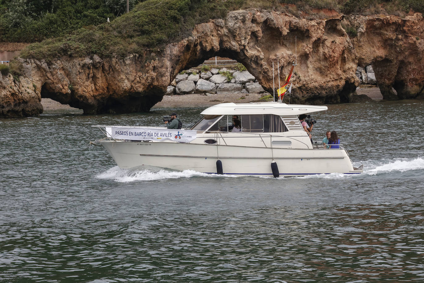 Fotos: Un viaje náutico por la ría de Avilés