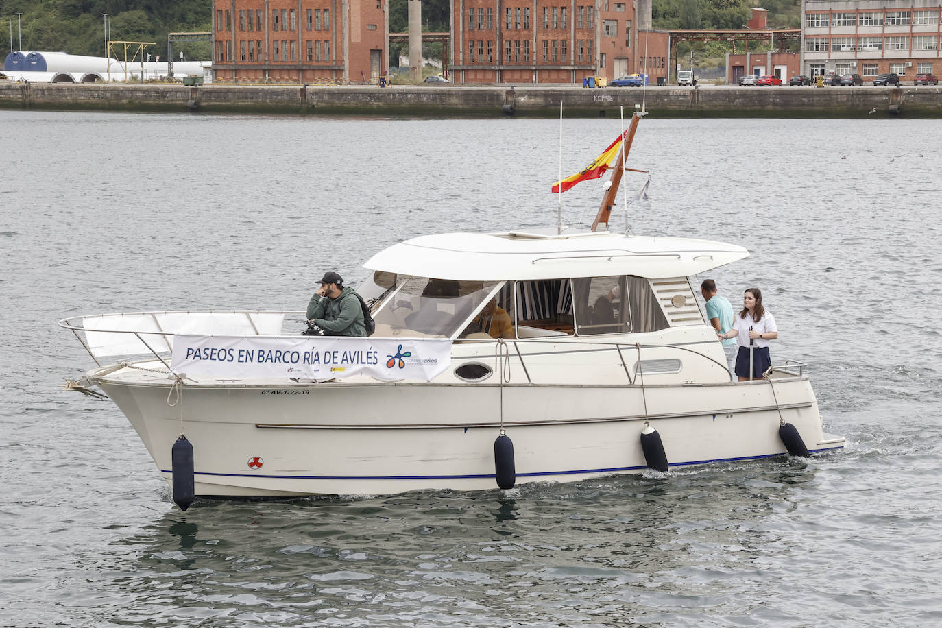 Fotos: Un viaje náutico por la ría de Avilés