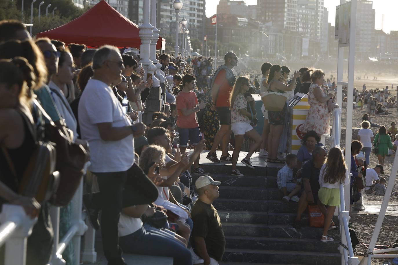 Fotos: Espectacular exhibición del Festival Aéreo de Gijón