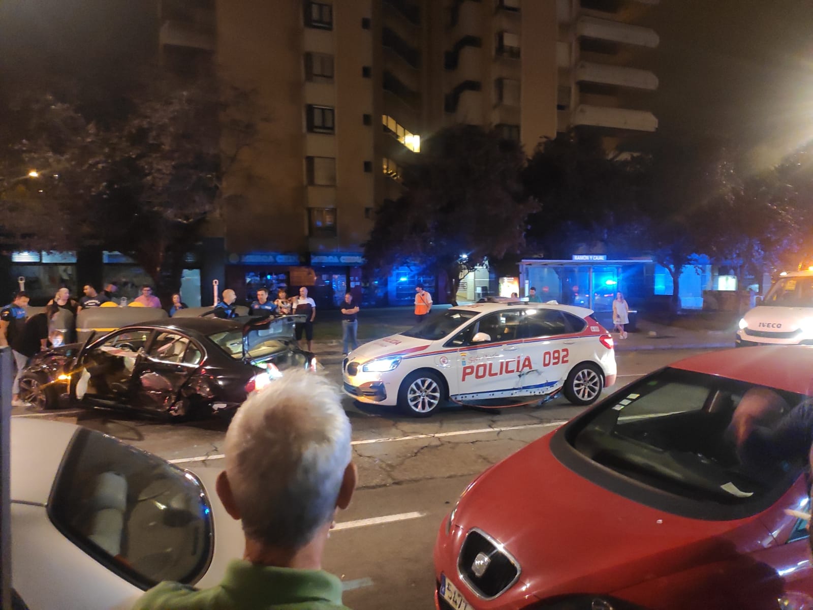 Fotos: Impresionante persecución policial en Gijón