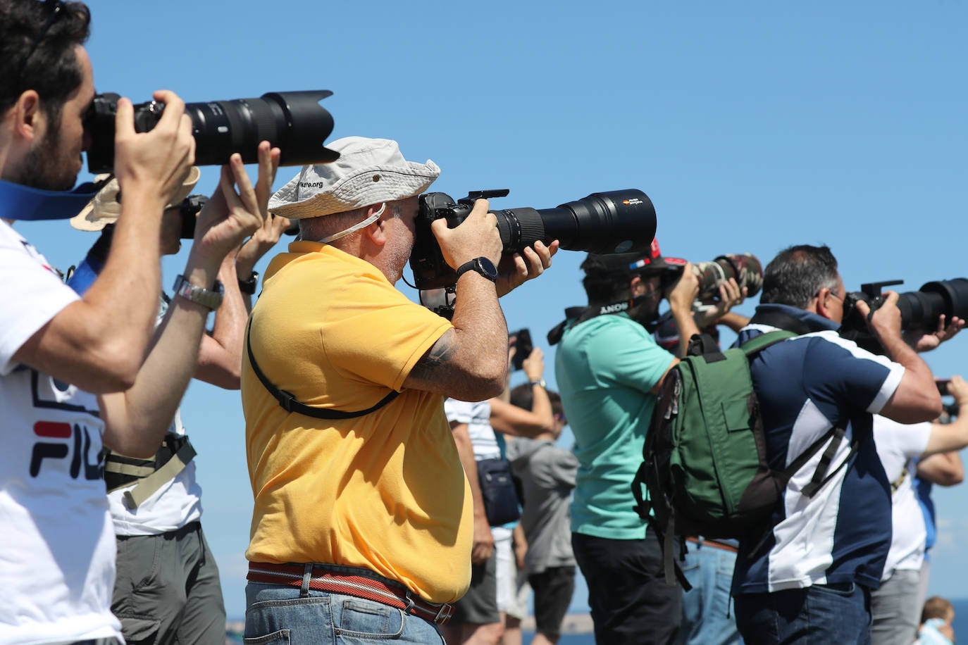 Fotos: Gijón disfruta de los preparativos del Festival Aéreo