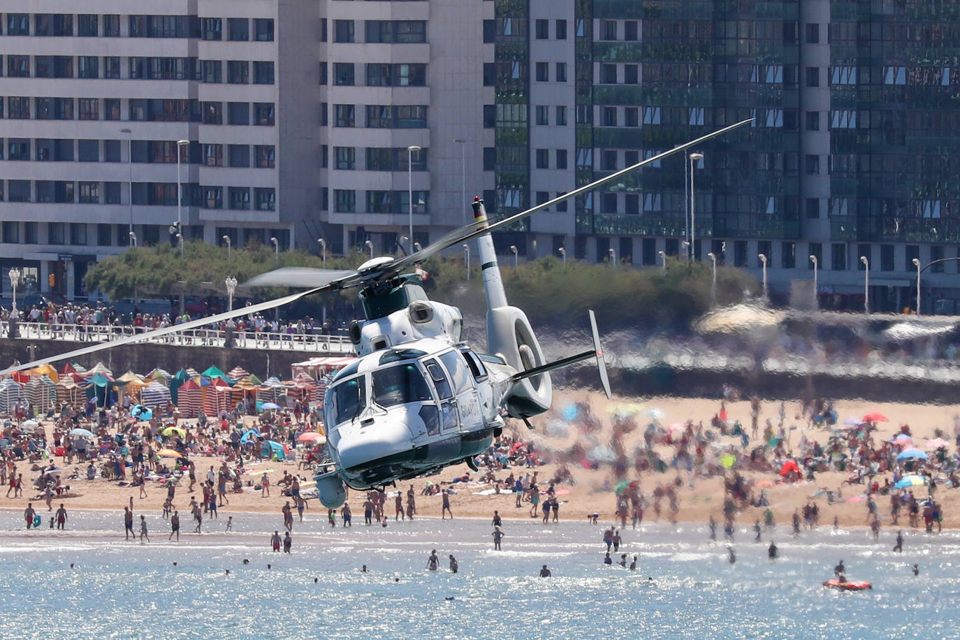 Fotos: Gijón disfruta de los preparativos del Festival Aéreo