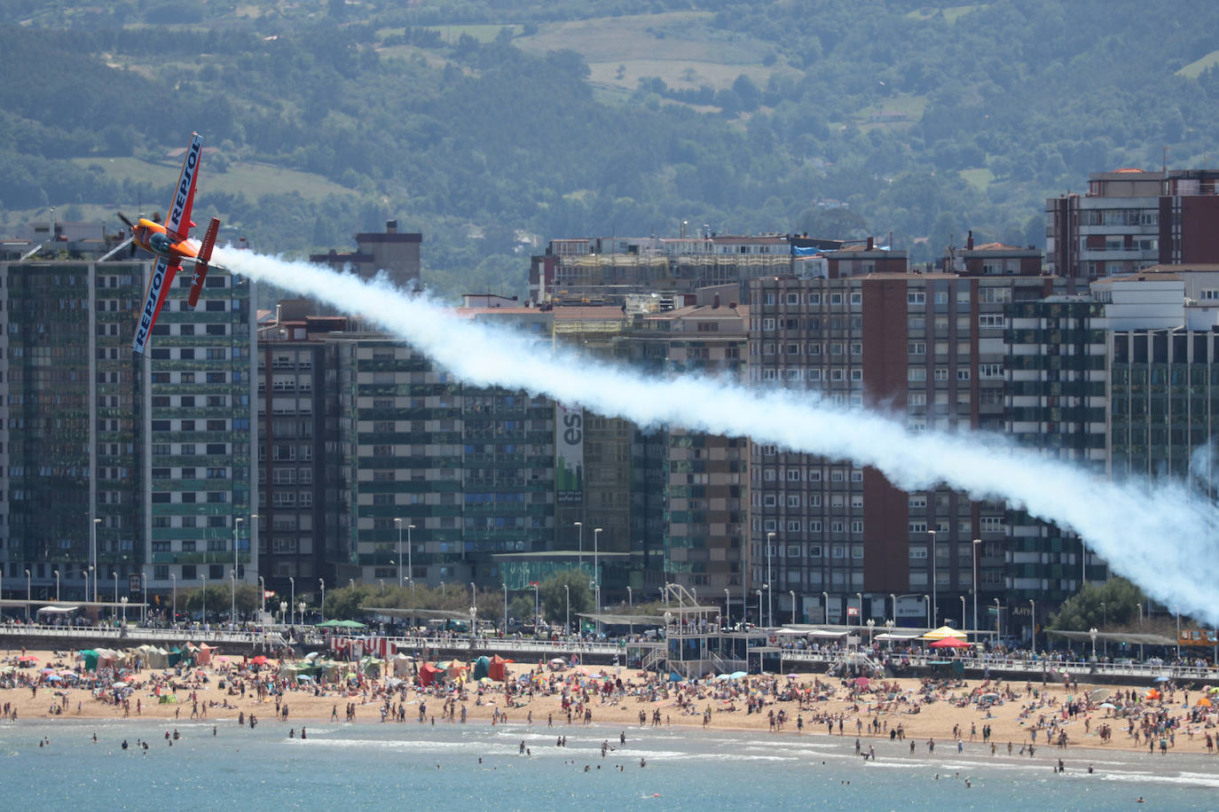 Fotos: Gijón disfruta de los preparativos del Festival Aéreo