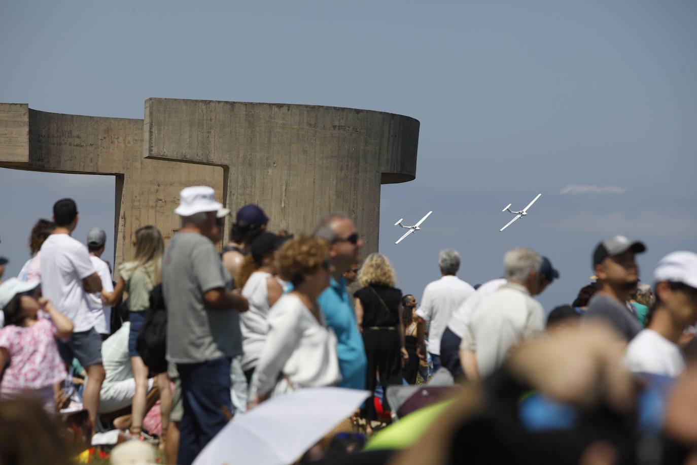 Fotos: Multitudinario y espectacular Festival Aéreo de Gijón
