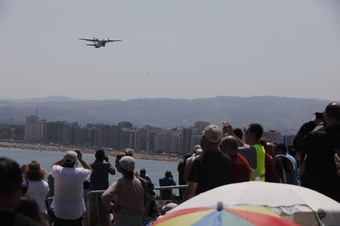 Fotos: Multitudinario y espectacular Festival Aéreo de Gijón