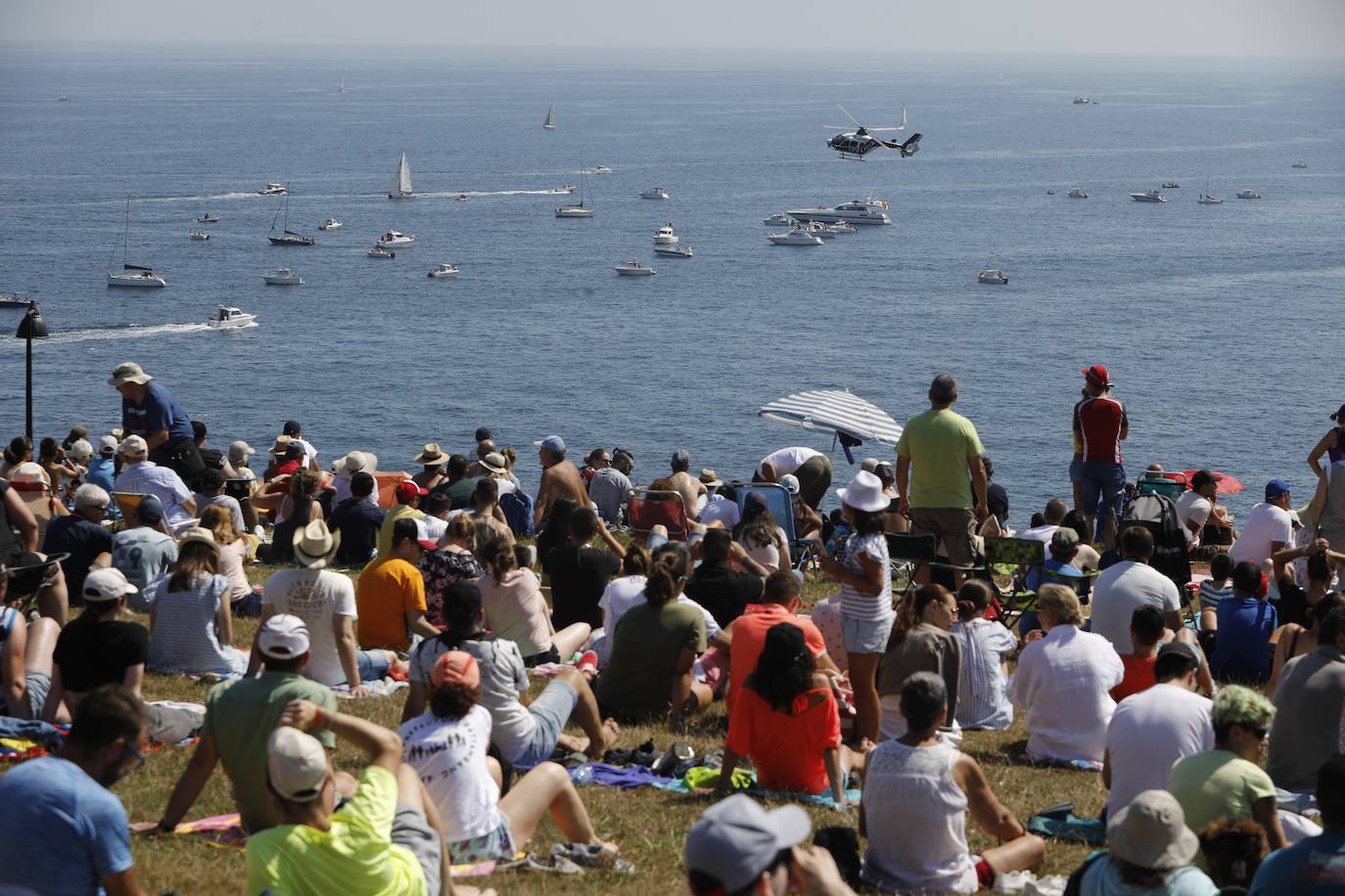 Fotos: Multitudinario y espectacular Festival Aéreo de Gijón