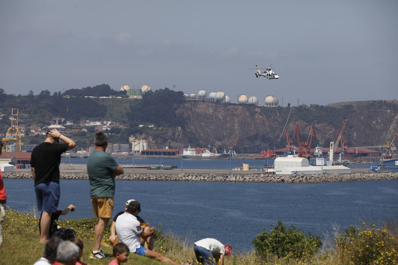 Fotos: Multitudinario y espectacular Festival Aéreo de Gijón