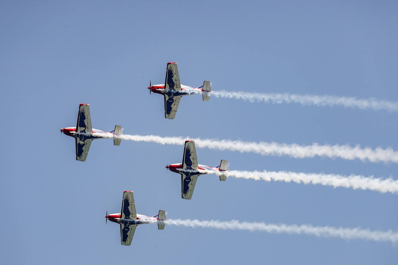 Fotos: Multitudinario y espectacular Festival Aéreo de Gijón