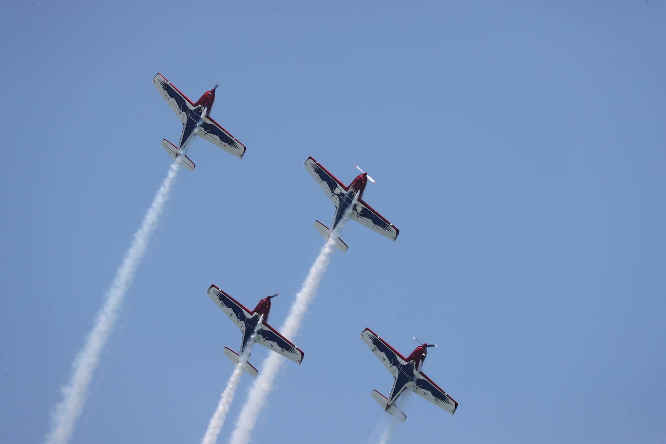 Fotos: Multitudinario y espectacular Festival Aéreo de Gijón