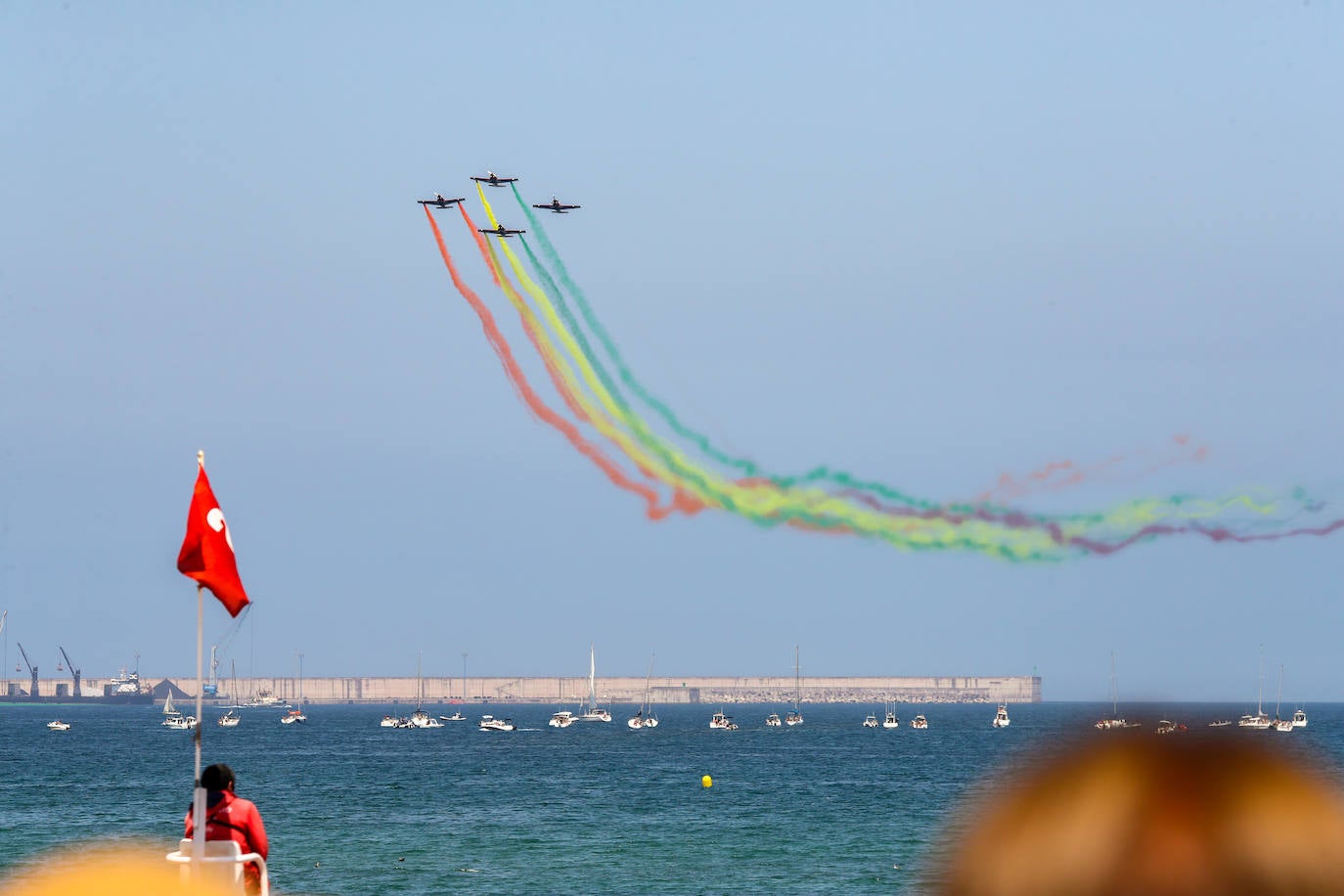 Fotos: Multitudinario y espectacular Festival Aéreo de Gijón
