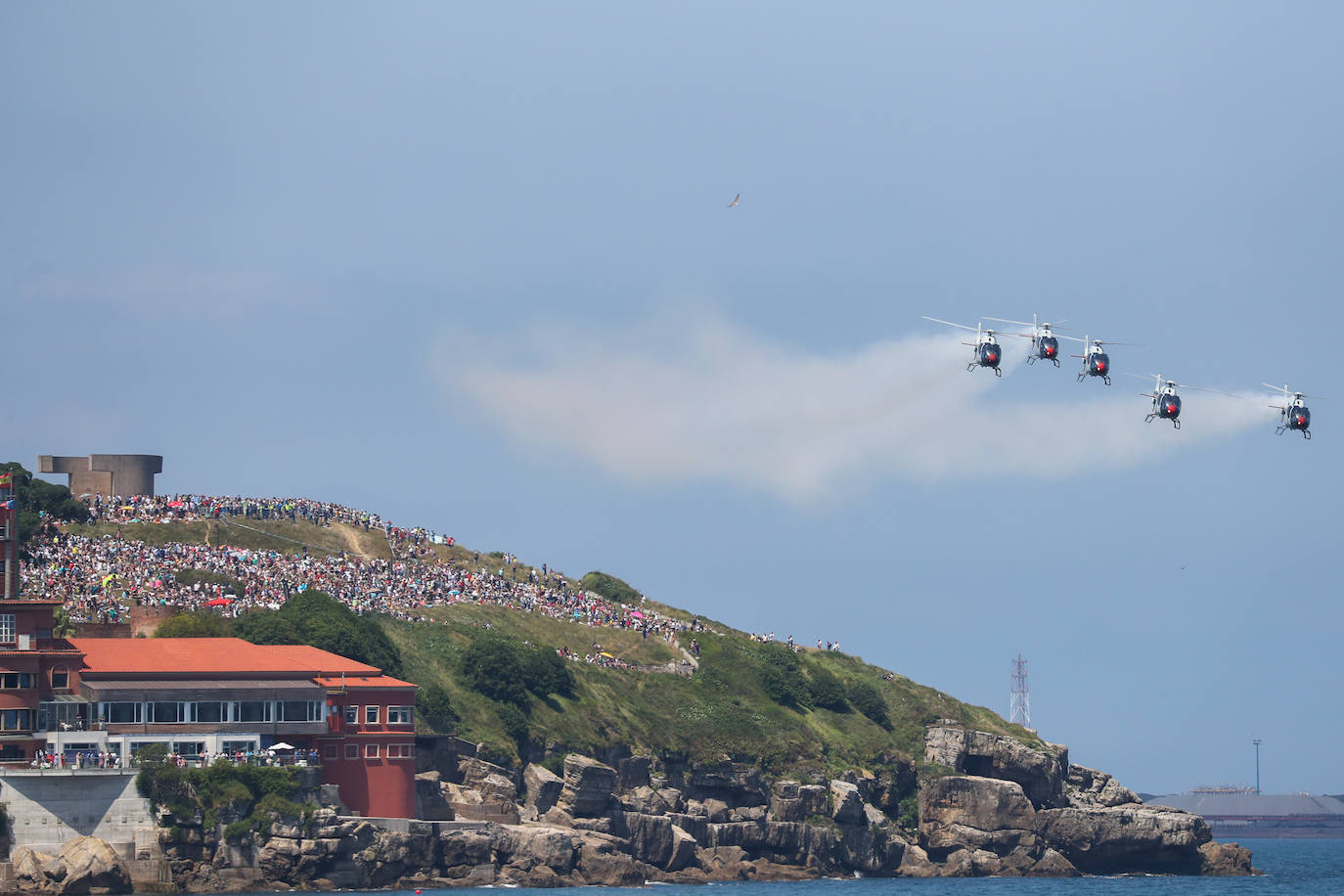 Fotos: Multitudinario y espectacular Festival Aéreo de Gijón
